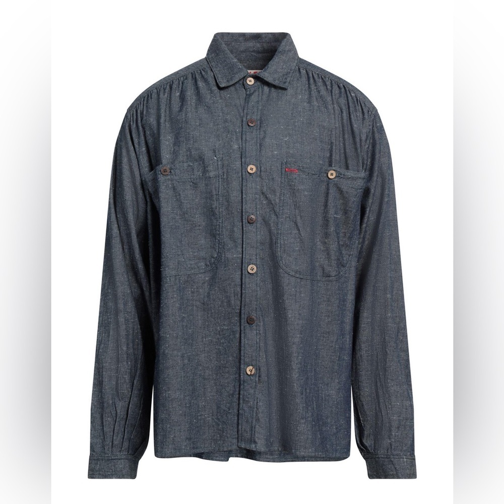 2 for $15 😍 Dr. Collectors Hollywood Men’s Denim Shirt – Size XS